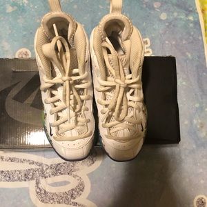 Used Nike fruity pebble foamposites.